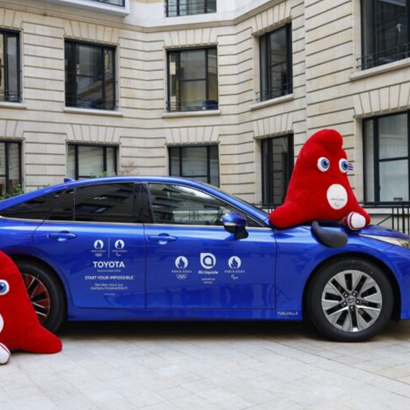 „Air Liquide“ palaiko „Paris 2024“: tieks vandenilį 100 „Toyota Mirai“.