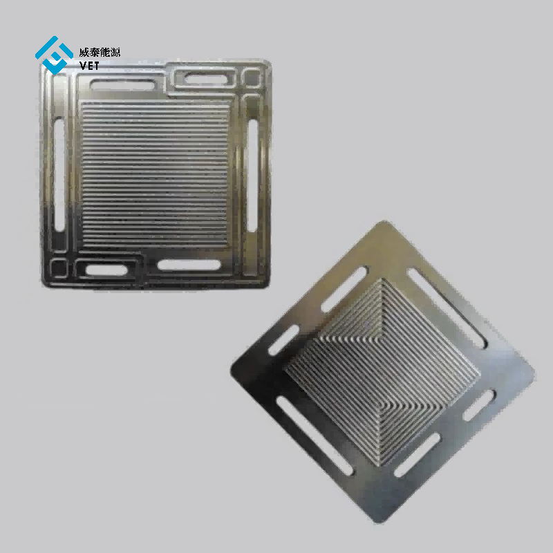 Fuel cell customizable durable metal bipolar plates