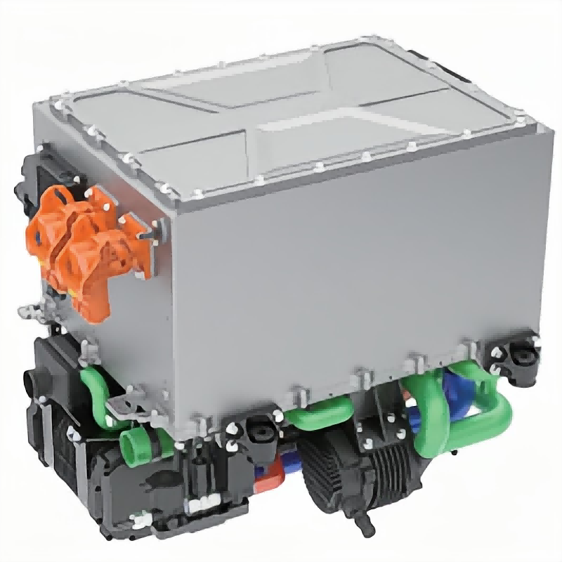 High performance energy generation system: 80kw water-cooled hydrogen fuel cell engine