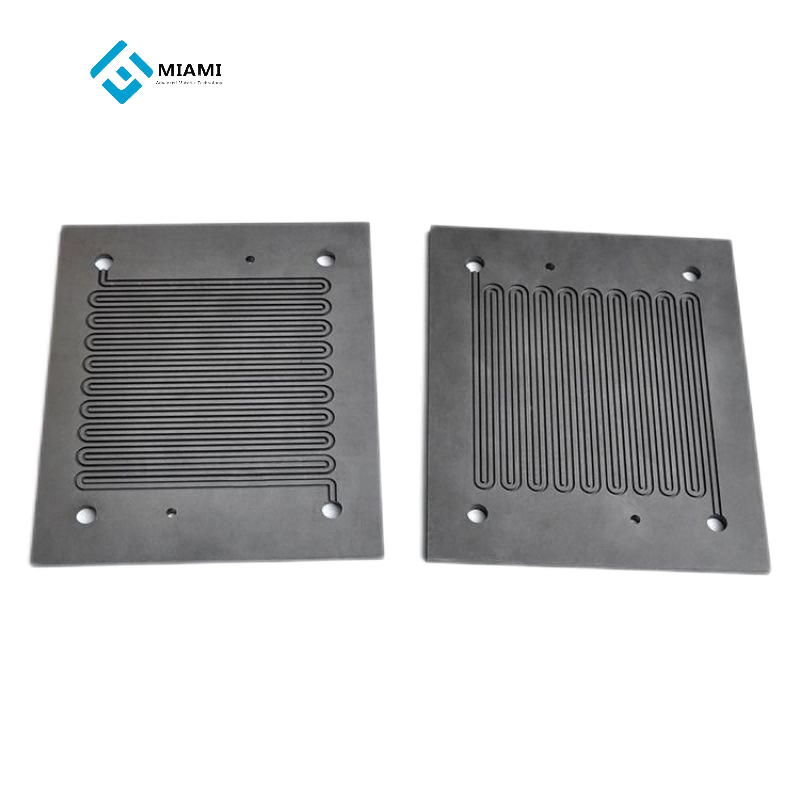 Highly conductive graphite bipolar plates for fuel cell stacks
