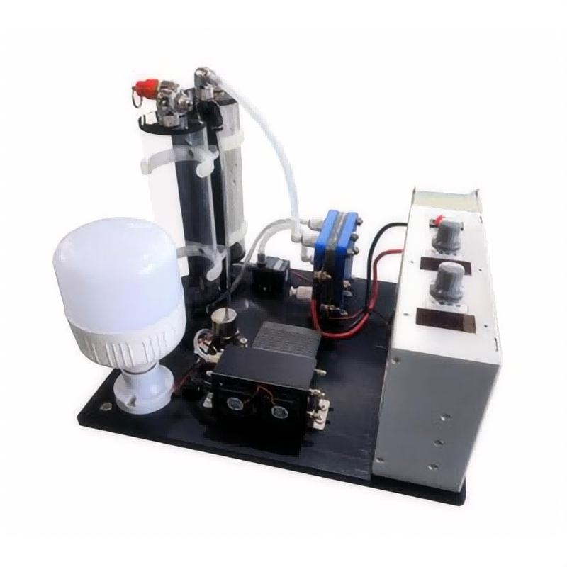 Hydrogenelektrolyse strømgenereringsanordning kan bruges som en hjælpeanordning til eksperimentel undervisning