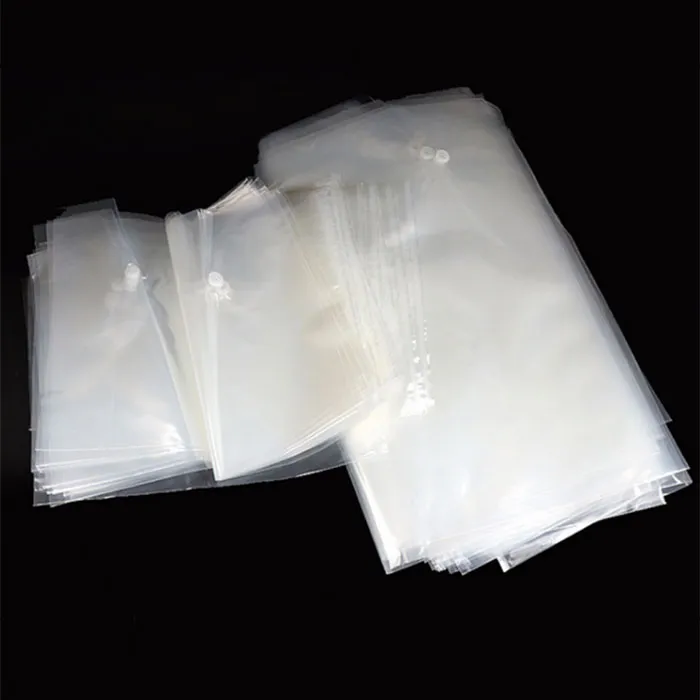 PE transparentní fermentovaný krmný sáček s jednocestným odplyňovacím ventilem