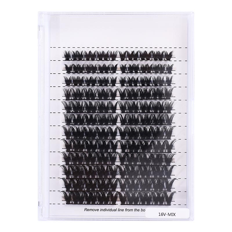 16V Individual DIY Single Lashes Cluster Extensions