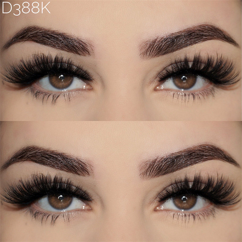 8D Volume Natural Crossed Faux Mink Lashes