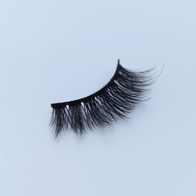 Natural Luxurious silk lashes 100% Handmade 10 Pairs 5D Faux mink lashes - 8 