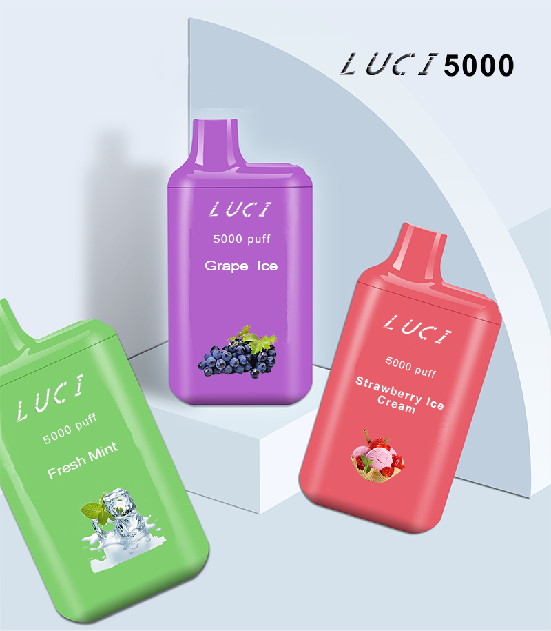 Miért válassza a LUCI 5000 eldobható vape-et?