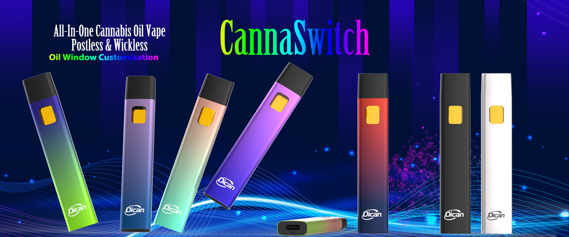 CannaSwitch All-In-One Postless Cannabis Vape