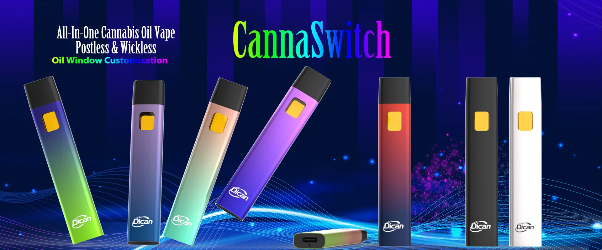 CannaSwitch, vaporizador de cannabis sin postes todo en uno