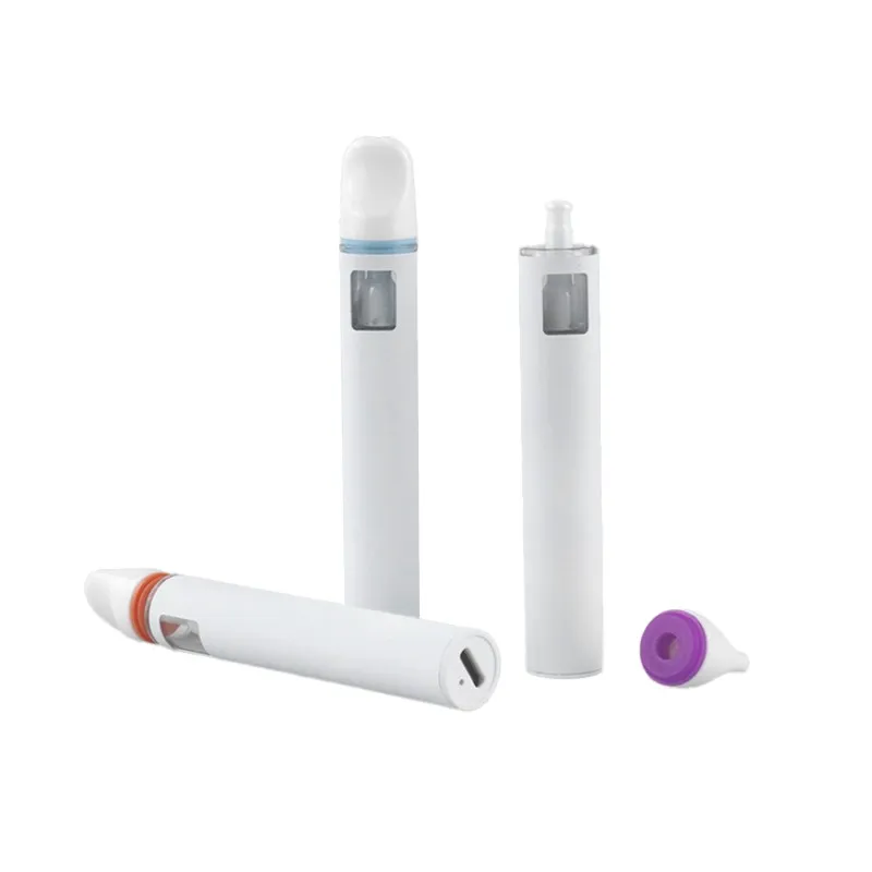 Full Ceramic Disposable Vape Pen for Sativa Indica Distillate Live Resin THC Oils