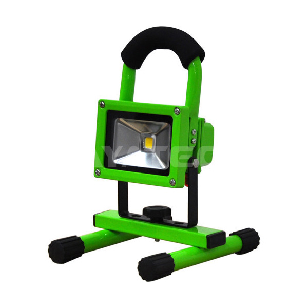 Green color 10W LED Work Light Portable Rechargeable