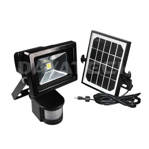 Solar Panel Charger PIR Sensor 10w LED Work Light