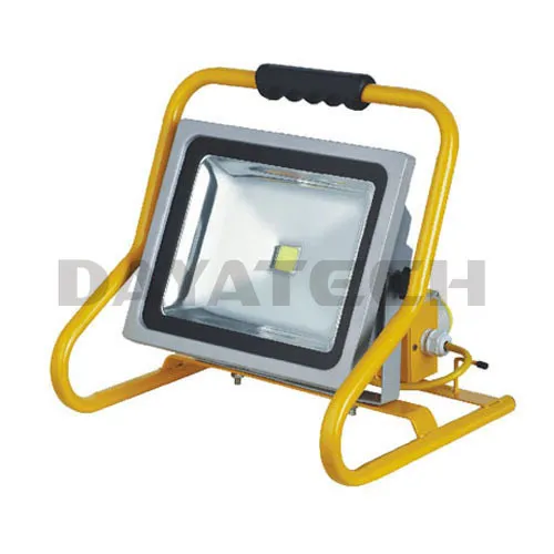 Portable 50W LED Floodlight with BS Sockets