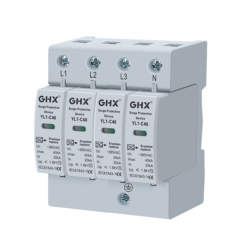 China OBO Type Type 2 AC SPD Surge Protection Device Manufacturers 