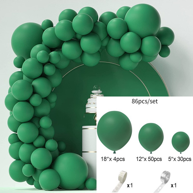 Solid Color Balloon arch - 1