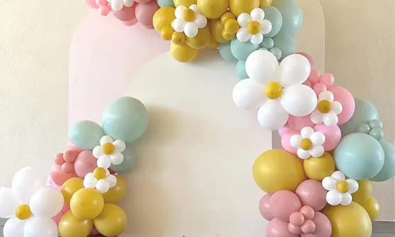 The simplest balloon arrangement