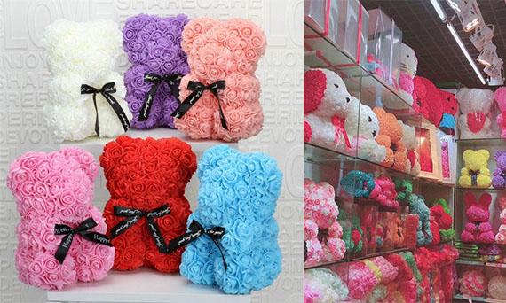 Chinese Flower Bears: The Perfect Valentine's Day Gift