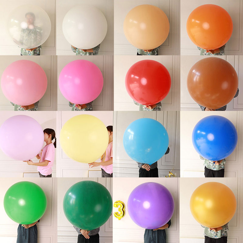 36 tums runda ballonger