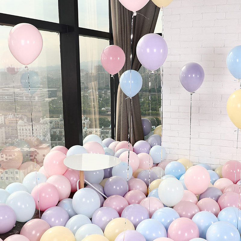 Rôzne pastelové balóny - 4