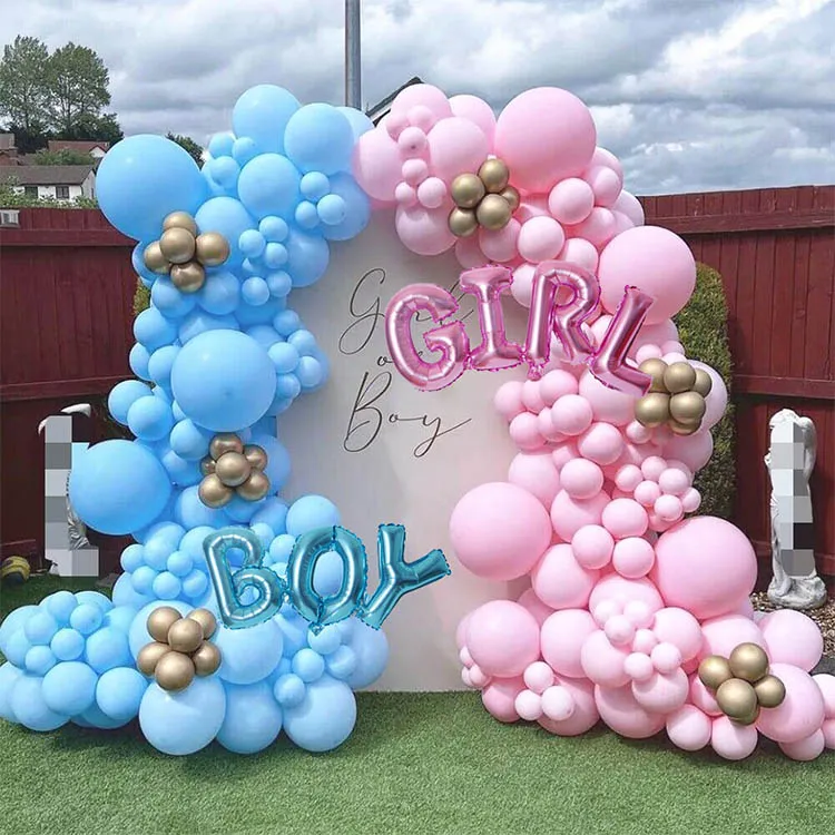 Boy or Girl Balloon Arch Garland Kit