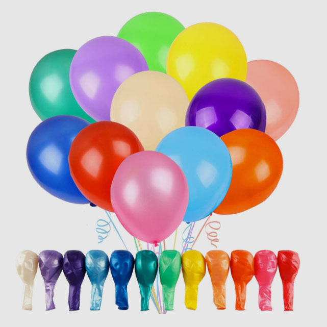 Klare runde Luftballons