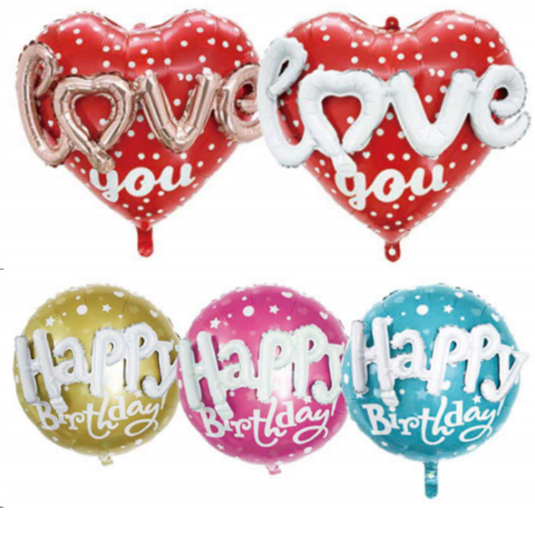 Colorful Foil Balloon
