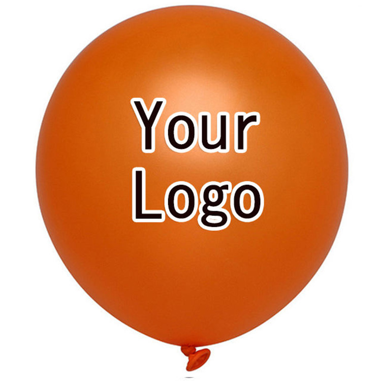 Aangepaste logo latex ballon