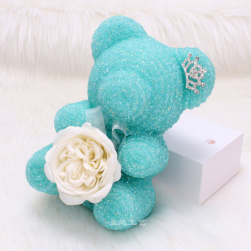 Diamond Rose Teddy Bear - 6 