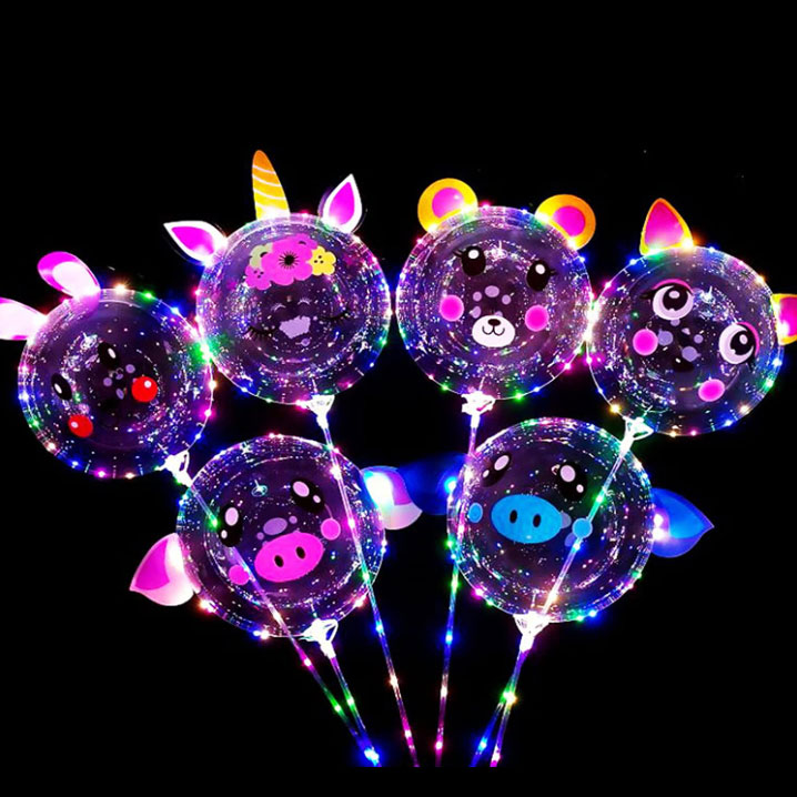 Stickers Bubble Balloon, Birthday Decoration Bobo