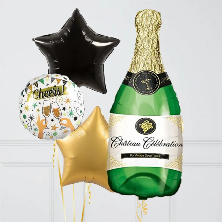 Foil Globo Champagne