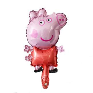 Mini Ballon Peppa Pig en Aluminium