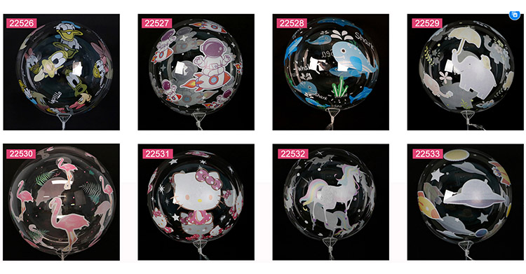 Printed TPU Bobo Balloons