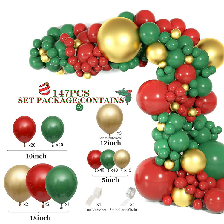 Christmas Balloon Arches