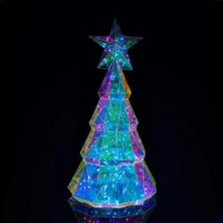 Holographic Christmas Tree