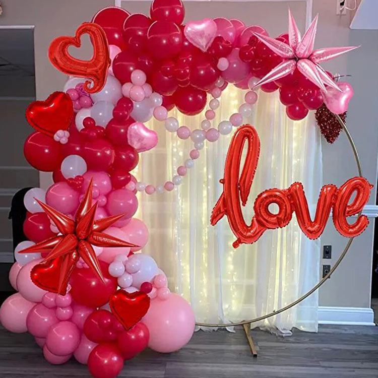 Valentine's Day Balloon Arch 