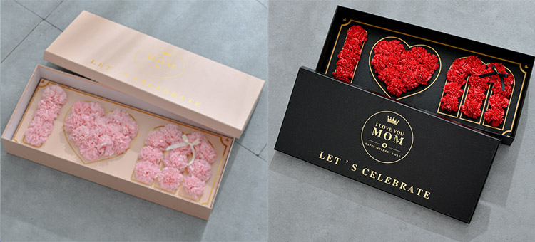 I Love M Carnation Gift Box
