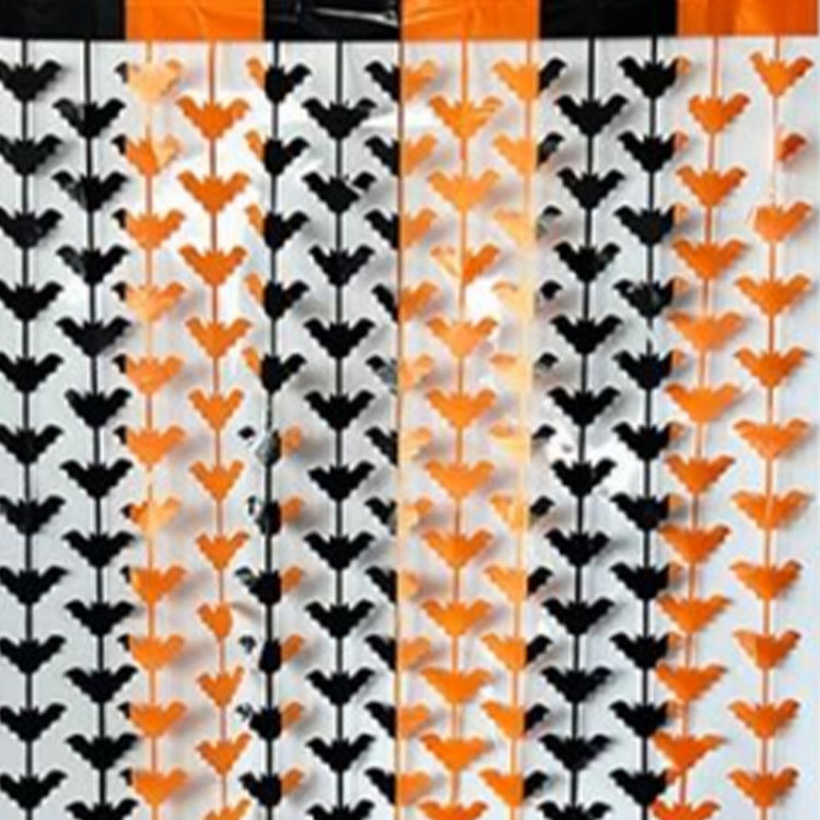 Halloween fringe curtain