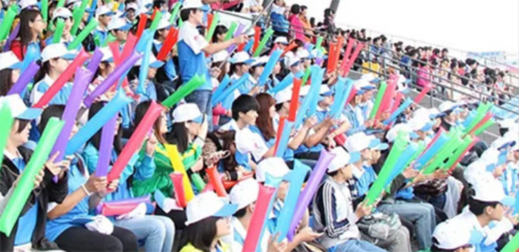 inflatable cheering stick