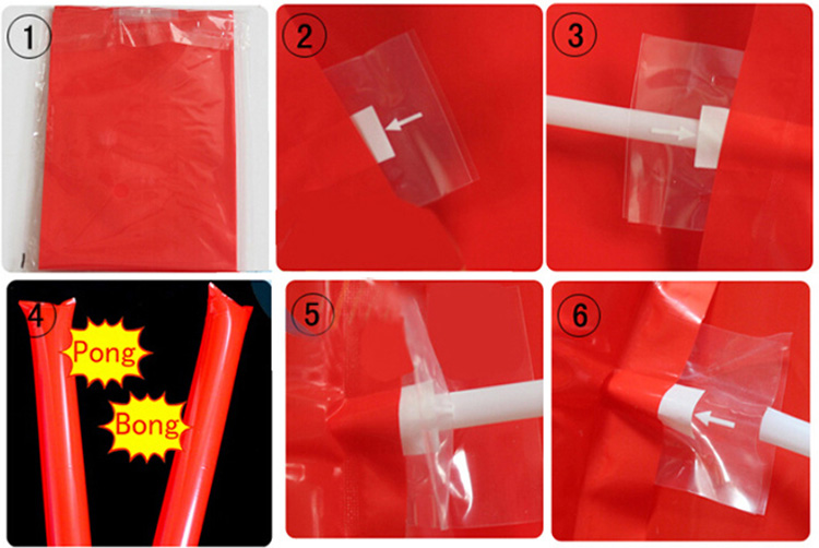 inflatable cheering stick