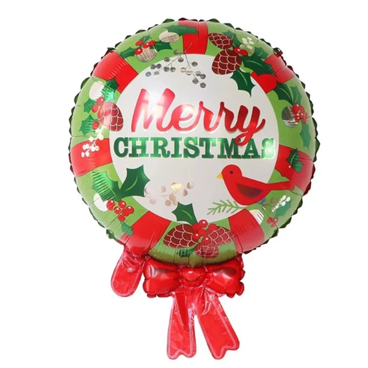 Christmas foil balloons