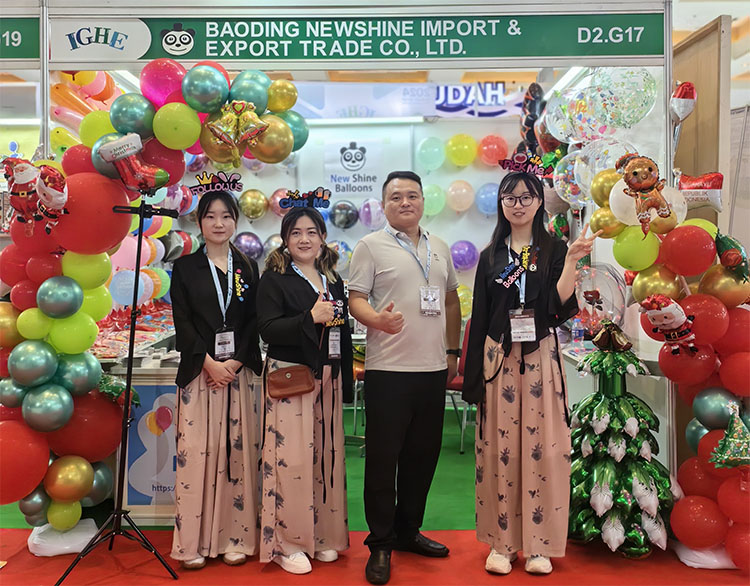 Newshine Indonesia Exhibition on the first day