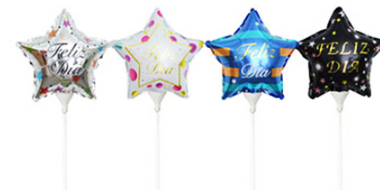 Star foil balloons