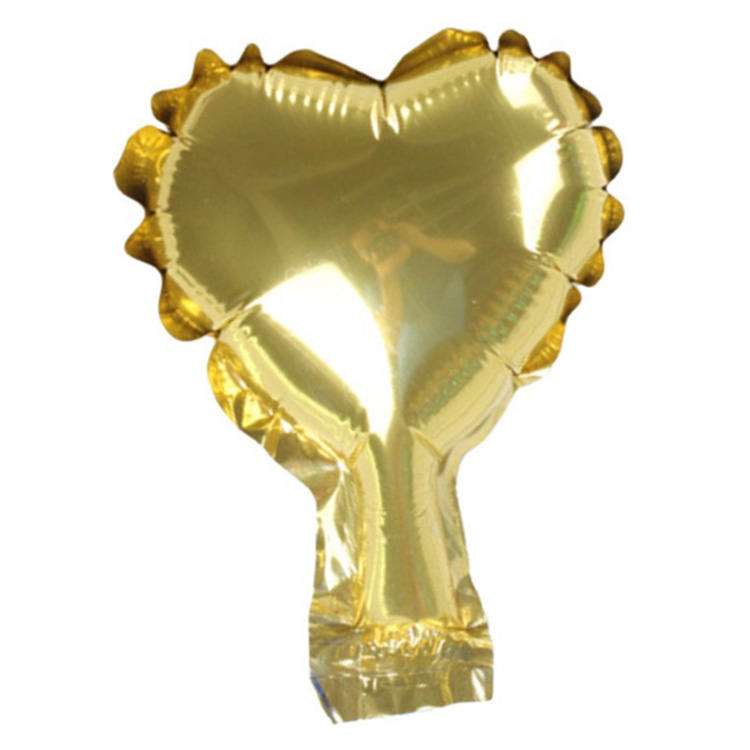 Gold foil balloons