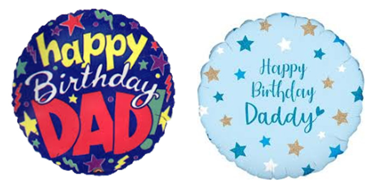 Happy Birthday Dad Balloon