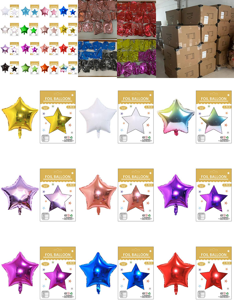 Foil Balloons Star