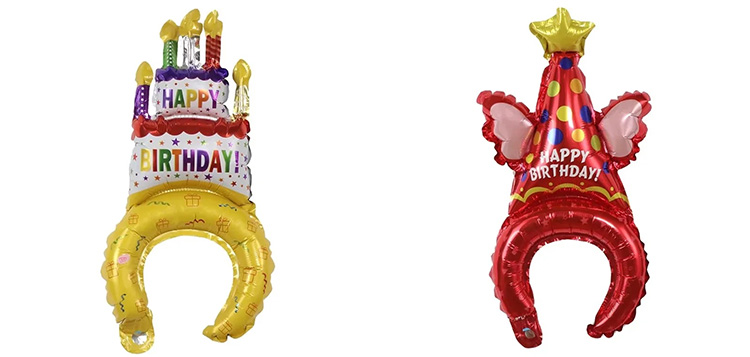 Foil Birthday Balloons