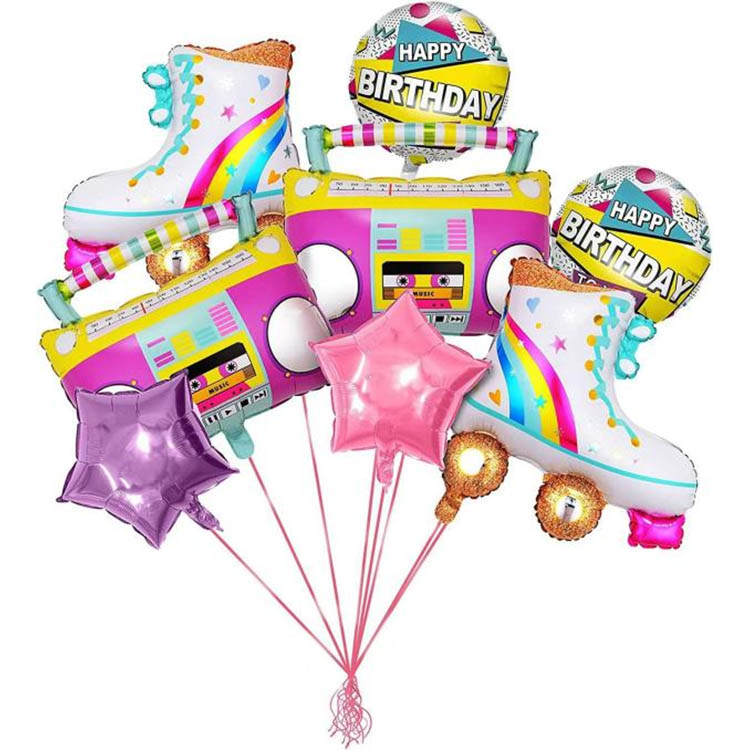 roller skate balloons