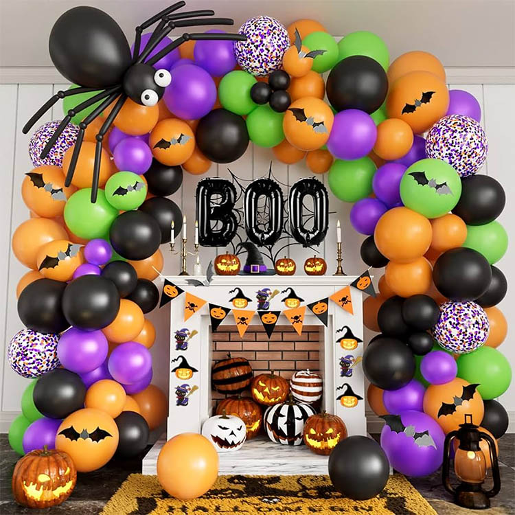 Halloween foil balloons