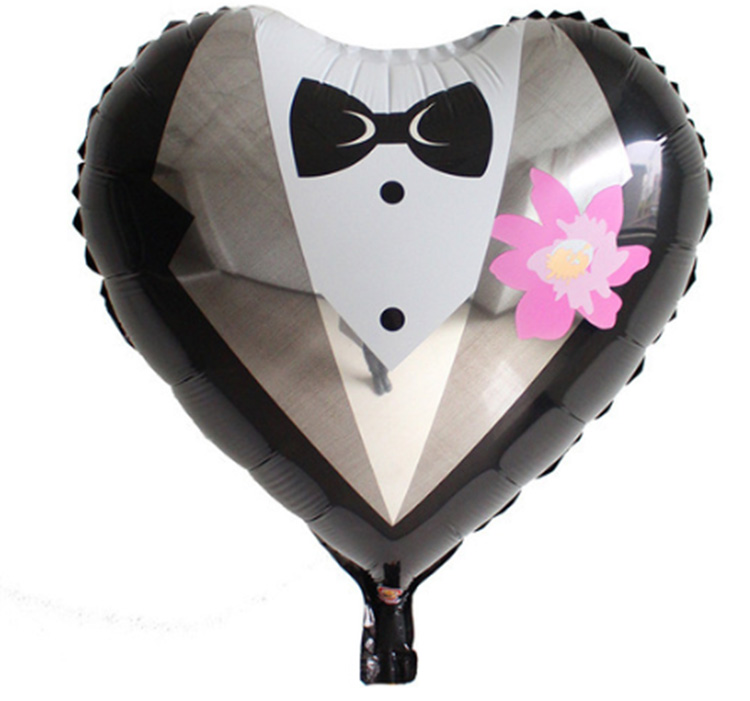 Bride foil balloons