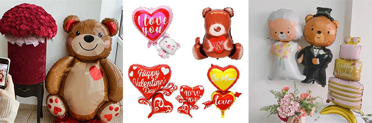 Bear Foil Balloons