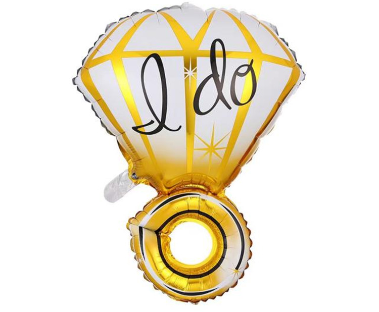 Diamond ring balloons